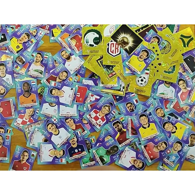 Lote Figurinhas Copa 2022 - 40 Figurinhas | Shopee Brasil