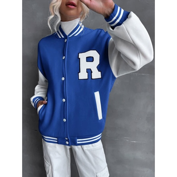 Jaqueta varsity clearance