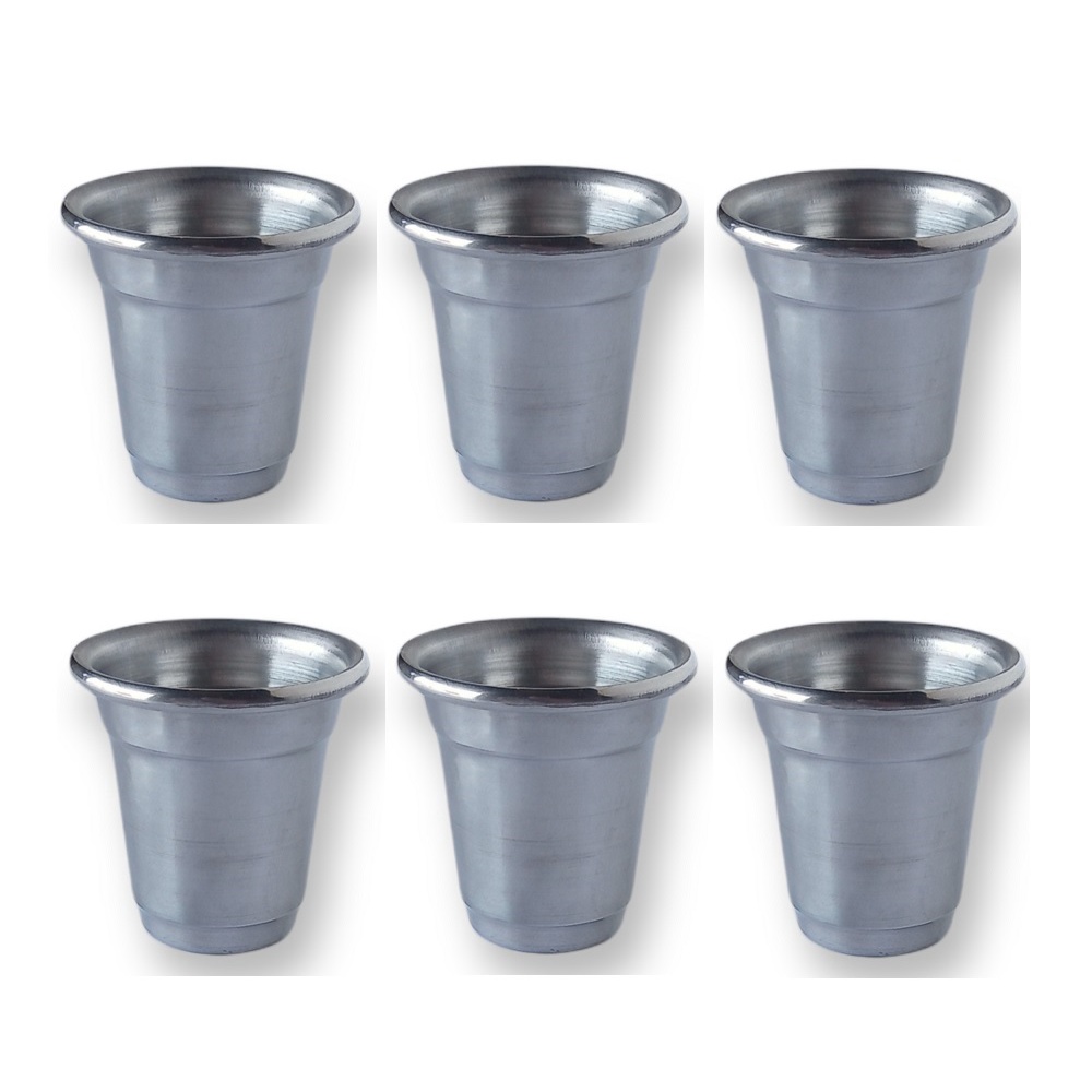 kit com 6 copos de dose para cachaça tequila pinga licor fabricado em ...
