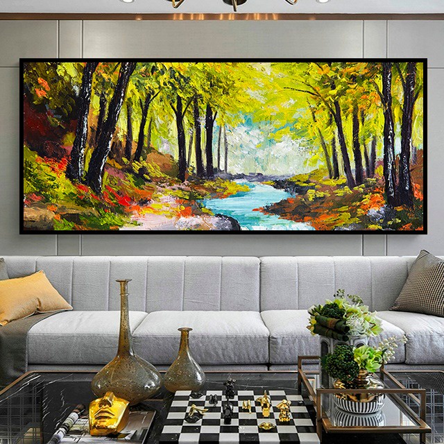decoração para casa decoracao sala de estar decoração para quarto quadro  decorativo abstrata quadros coloridos pintura