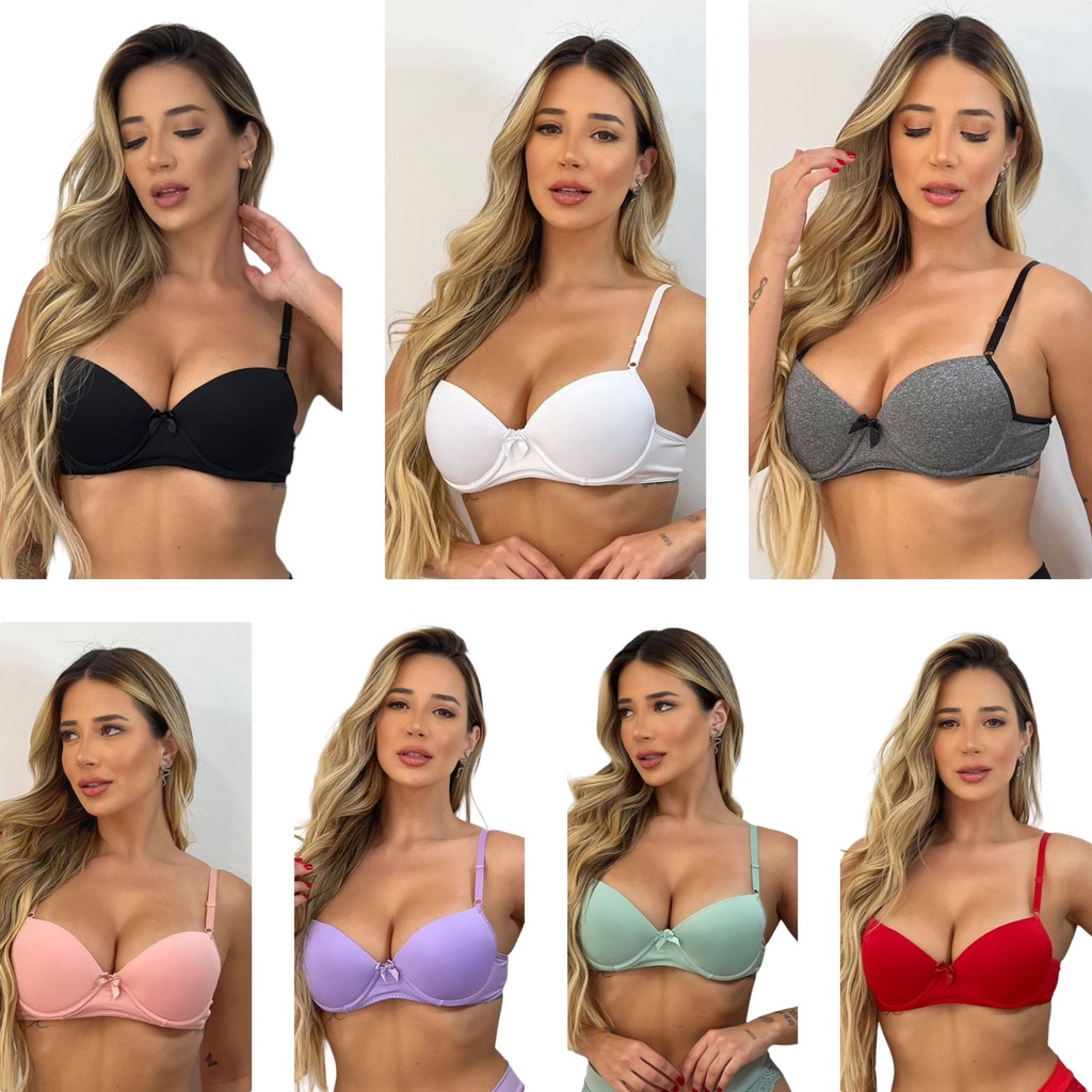 Pack de dois soutiens bralette sem enchimento, Sutiãs de mulher