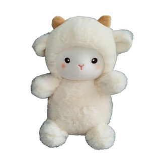 Soft lamb stuffed store animal