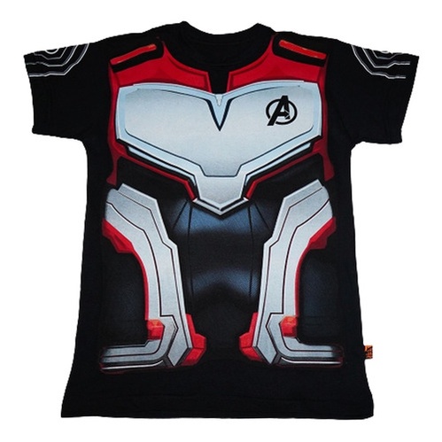 Camiseta Piticas Infantil Adulto Avengers Vingadores Heróis