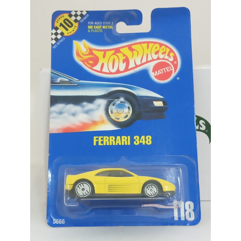 Hot Wheels Ferrari 348 Amarela