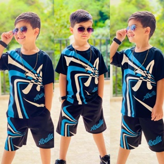 Conjunto Champion Infantil Masculino 2 Peças T-shirt e Bermuda