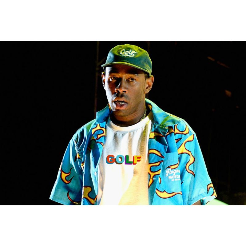 Camiseta Golf color wang tyler the creator 100% algodão odfuture