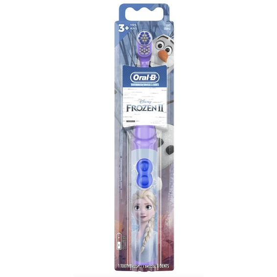 Escova De Dente Elétrica Oral-b Infantil Elsa - Frozen II | Shopee Brasil
