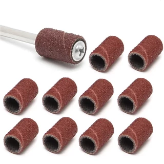 Lixa De Tubo 1/4 Para Micro Retifica - 20 Lixas E 1 haste