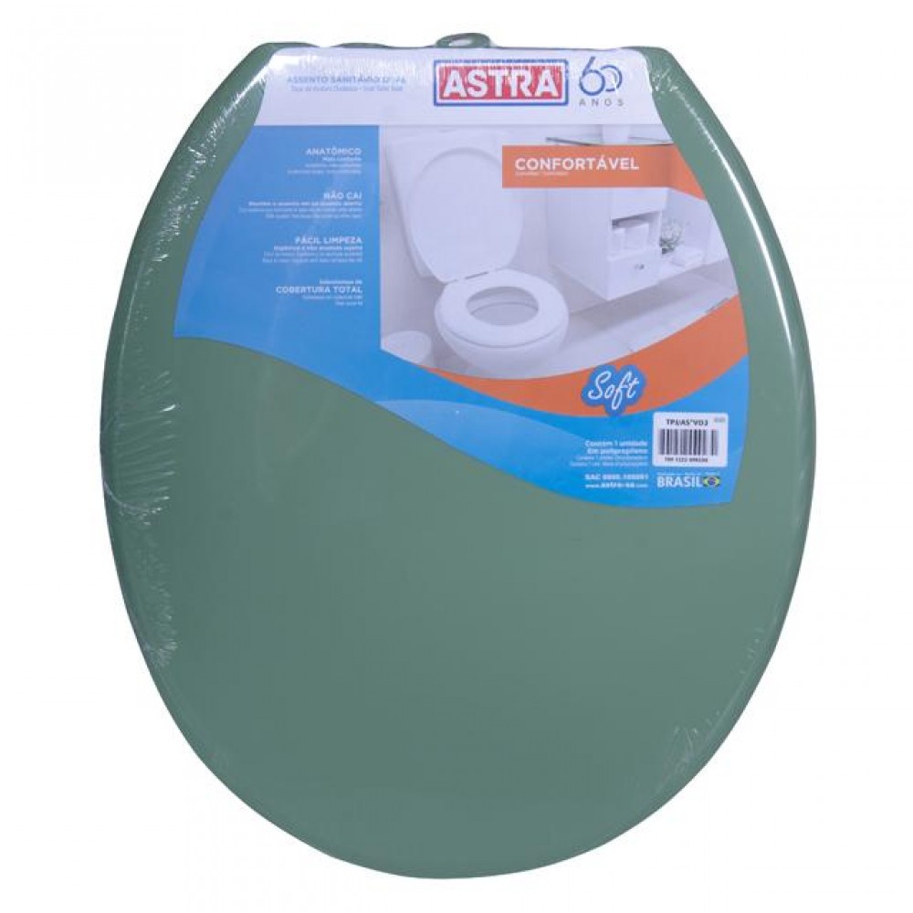 ASSENTO ASTRA SOFT VERDE 3 PC 1 | Shopee Brasil