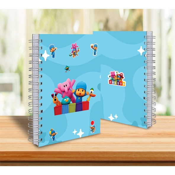 Caderno de Desenho - Pocoyo Rosa