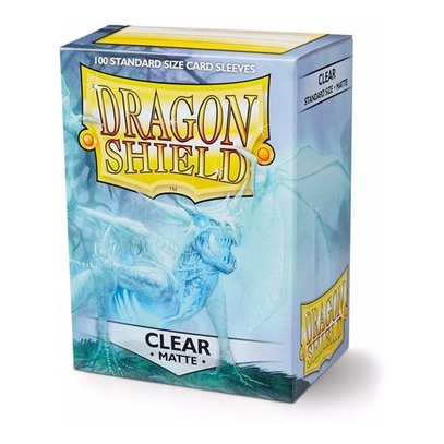Sleeves Protetor Para Cards Dragon Shield Perfect Fit Clear