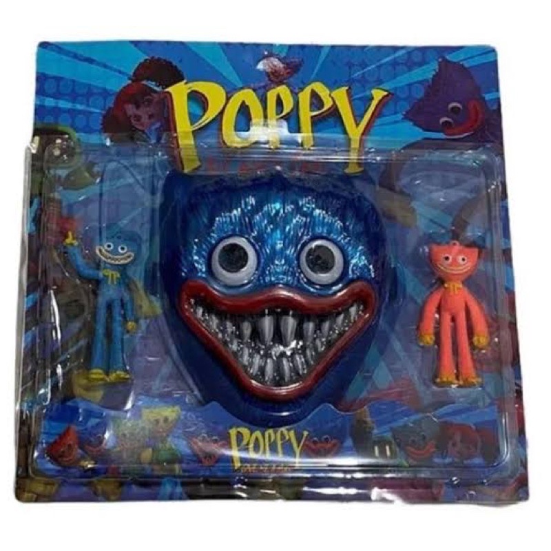 Máscara de dormir 3d poppy playtime jogo