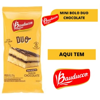 Bolo Duo Sabor Chocolate 15 x 27g Bauducco