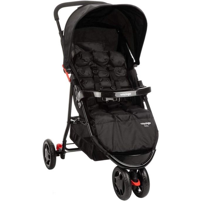 Carrinho Bebe Passeio Black Até 15kg 3x1 Color Baby 3 Rodas - Carrinho de  Bebê - Magazine Luiza