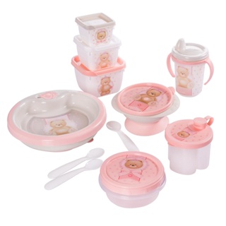 Kit para Introdução Alimentar Ursa Plasútil 6 Peças