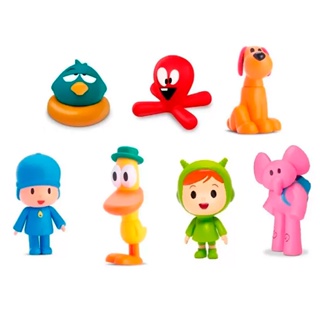 Boneco Da Turma Do Pocoyo De Vinil Pocoyo Nina Pato Loula Elly Fred Ou ...