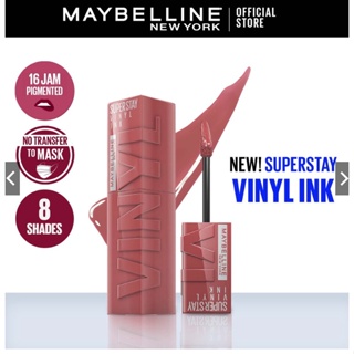 (Novo Pronto Para Tonalidade) ORIGINAL Maybelline Superstay Vinyl Ink-Lip cream/Maybeline Lipstick