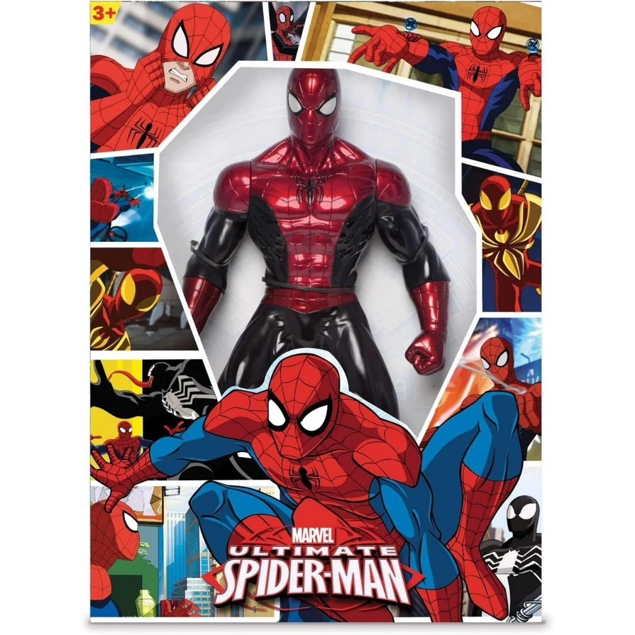 Boneco do Homem-Aranha Preto (19cm) - Action Figure Marvel - Zaplox  Colecionáveis