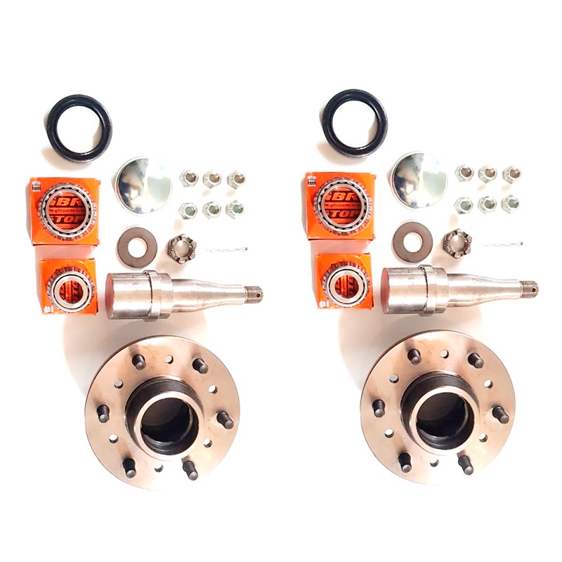 1 KIT PAR CUBO SEM FREIO SILVERADO 2000KG POR EIXO COMPLETO CARRETINHA ...