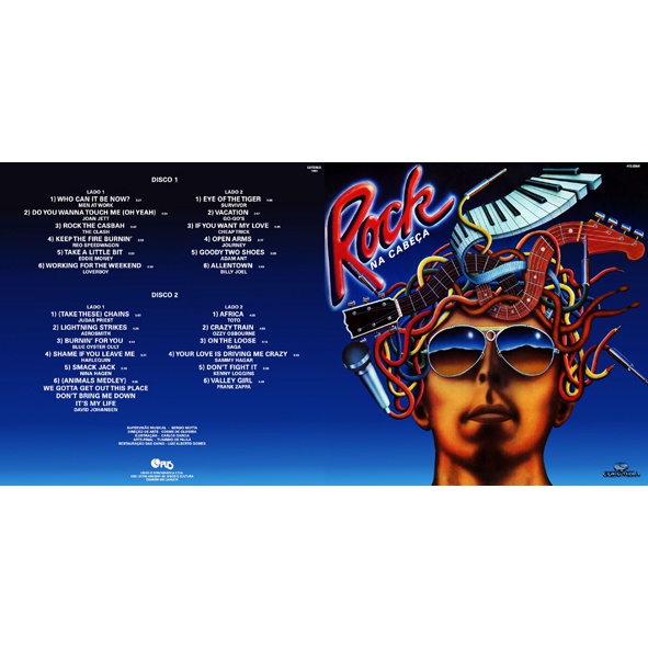 CD Rock na Cabeça 1983 - Coletânea Internacional - Aerosmith