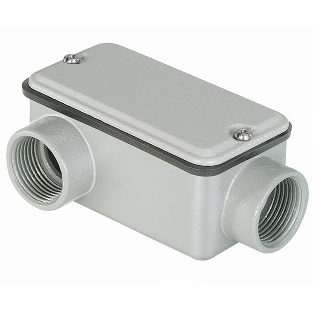 Condulete Tipo Lr Fixo Aluminio 3/4 Com Rosca Conduletzel | Shopee Brasil