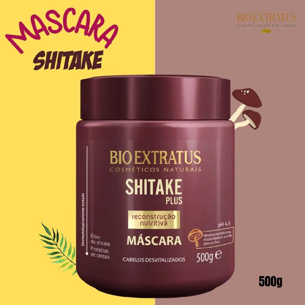 Máscara Shitake Plus 500 g - Bio Extratus em Promoção é no Buscapé