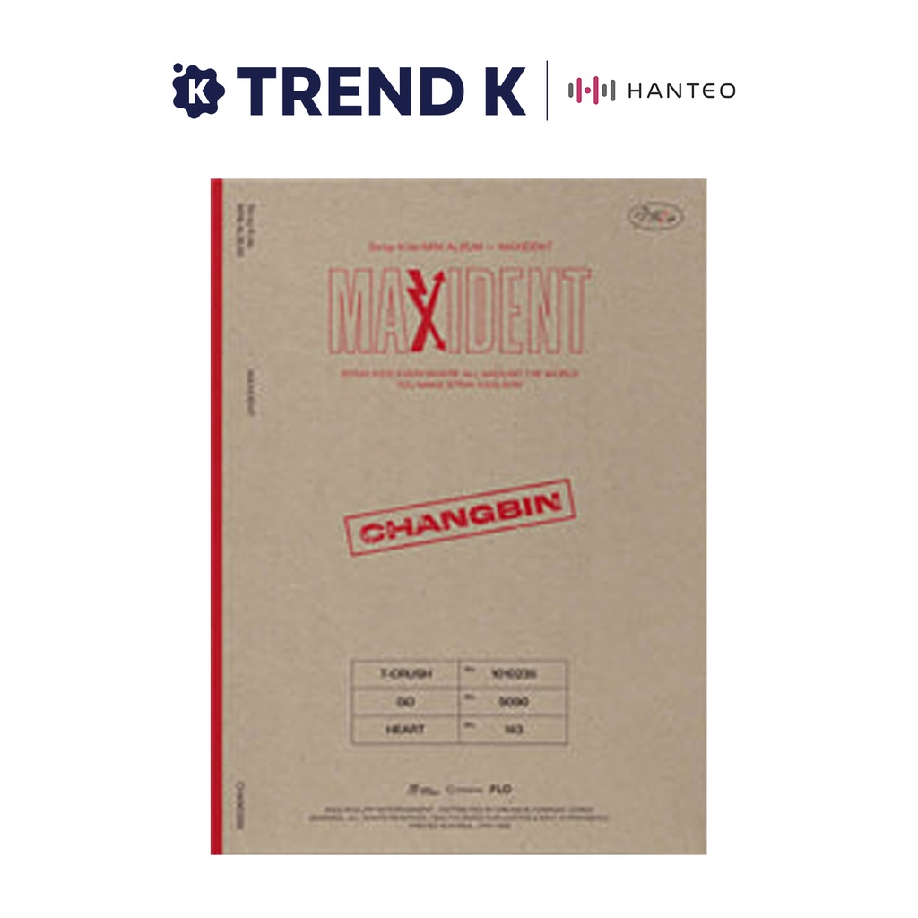 STRAY KIDS - Mini Album [MAXIDENT] (CASE ver.) | Shopee Brasil