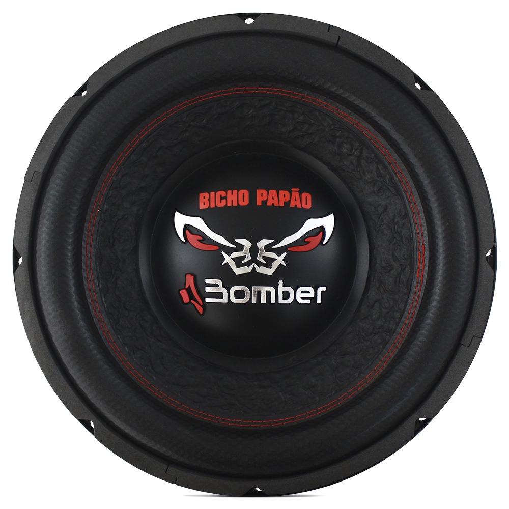 Subwoofer 12 Polegadas Bomber 800w Rms Bicho Papão 4 Ohms 4+4 Ohms ...