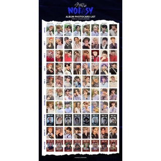 KIT Stray Kids NOISY Fanmade Photocards ( Ler a descrição)