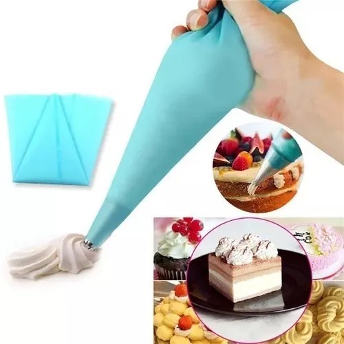 Saco Confeiteiro Reutilizável Profissional Em Silicone