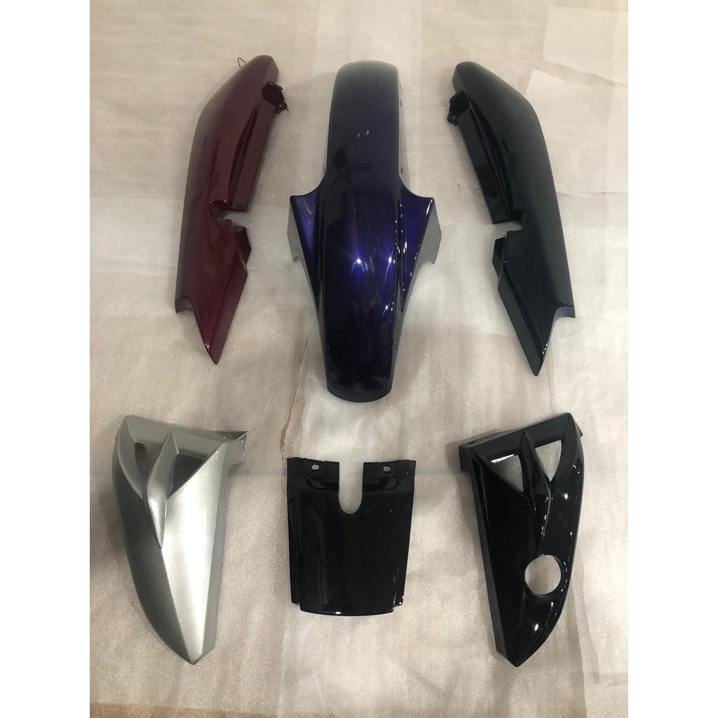 Paralama, Rabeta e Abas Ybr 125 2000, 2001, 2002, 2003, 2004, 2005, 2006, 2007, 2008 ( Peças p/ pintura s/ opção de cor)