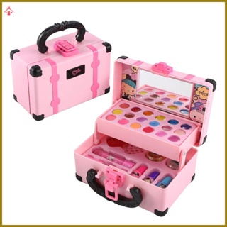 Kit De Maquiagem Para Crianças Lavável/Conjunto Portátil Meninas HYOY