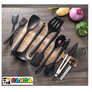 Kit Utensílios De Cozinha Todo Em Silicone 10 Peças