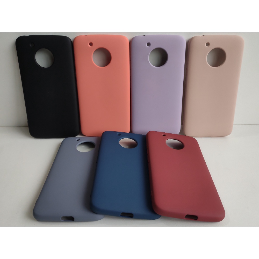 Case Capa Capinha Motorola Moto G5 Protecao Camera Silicone Aveludada