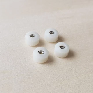 Rodas de fingerboard de nova forma com rolamento de alta velocidade