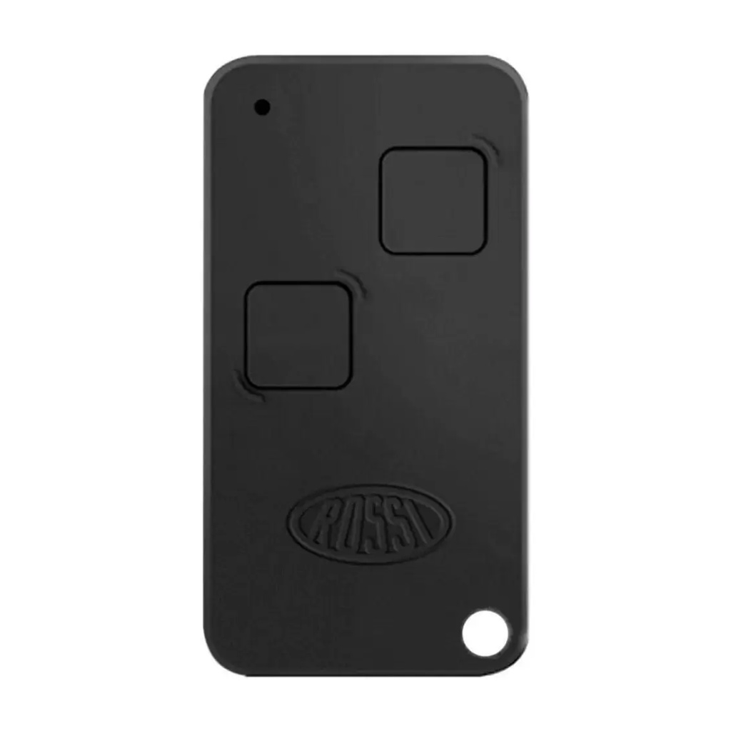 Controle Portão 2 Canais Rossi Ntx 433mhz Rolling Code Clip de Fixação Dz Nano Atto Dz3 Dz4 Bv Nano