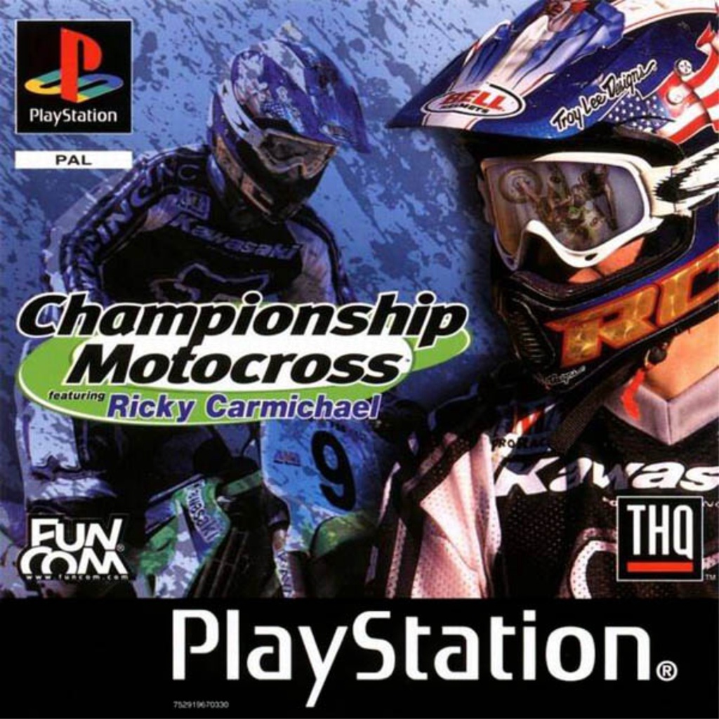 Championship Motocross Featuring Ricky Carmichael - Ps1 | Shopee