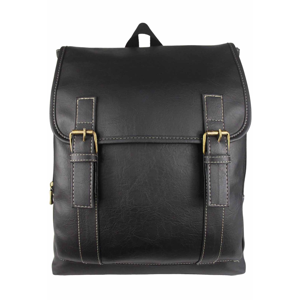 Bolsa Mochila Executiva Vintage Comporta Notebook Masculina Feminina