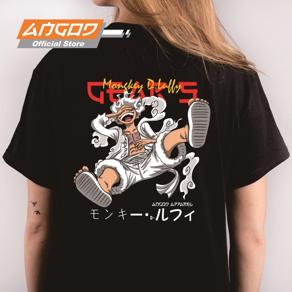 Camiseta One Piece Monkey D Luffy Anime Distro-Angod | Shopee Brasil
