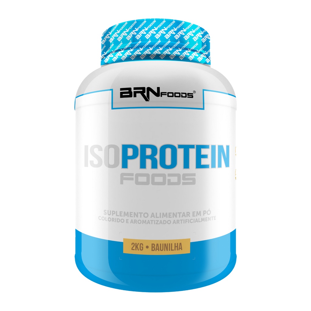 Whey Protein Iso Protein Foods 2kg – BRNFOODS Suplemento para ganho de massa muscular