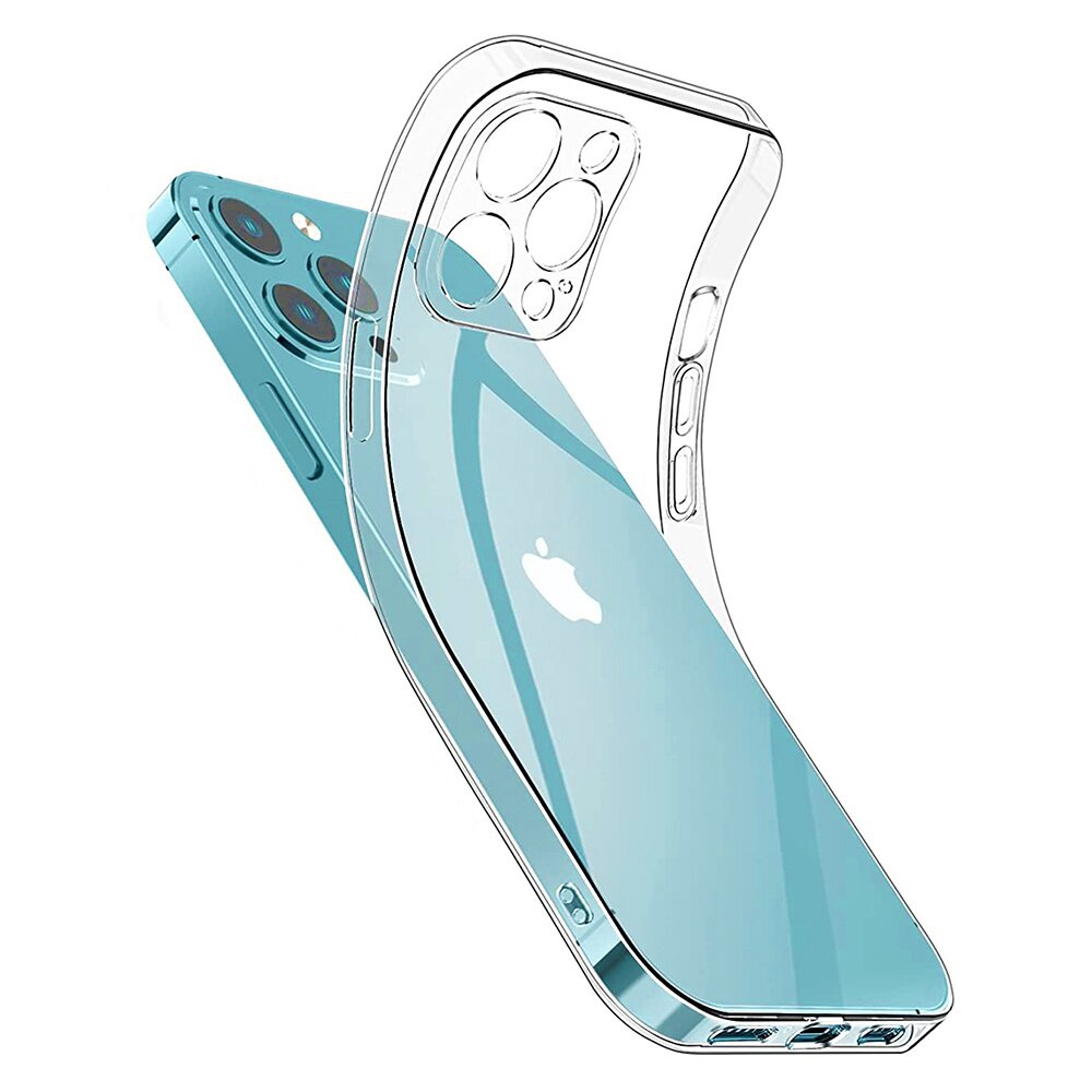 Capa De Celular Transparente De Silicone Para iPhone 14 14 Plus 14 Pro Max 13 12 11 11 XR X Xs 11 7 8 7P 6s Ultra Fina Flexível Proteção Total Da Câmera Coque