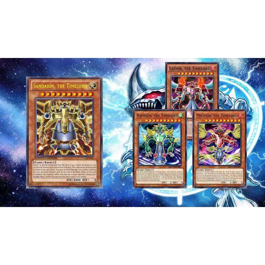 Deck Timelord (senhor do tempo) - Yugioh 5ds | Shopee Brasil