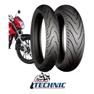 Par Pneu Moto Ybr/factor 150-80/100-18+100/80-18 -SEM Camara