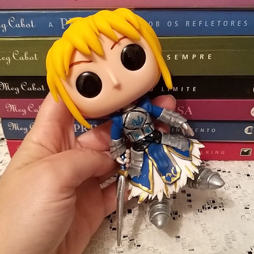 Funko Pop Artesanal Saber (Fate / Stay Night)