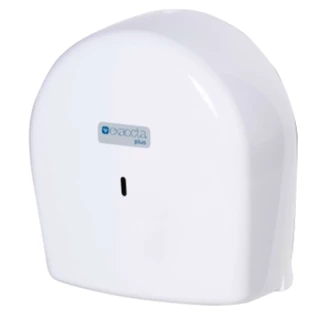 Dispenser Papel higiênico para Rolo pequeno de 30 a Rolão de 500 metros EXACCTA PLUS em Oferta na Shopee