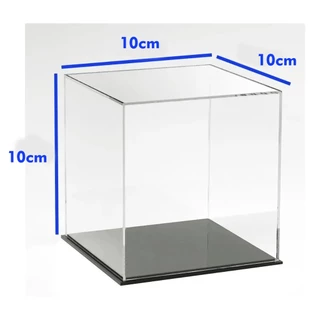Expositor Caixa Acrílica Para Coleção Vitrine Cubo 10 Cm