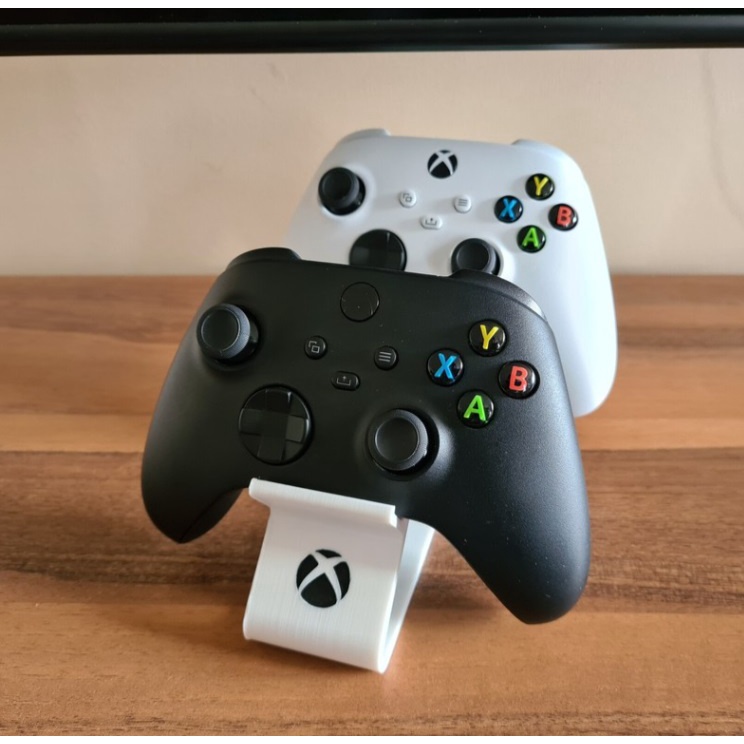 Suporte Para 2 Controles Xbox X/s Apoio De Mesa Lançamento