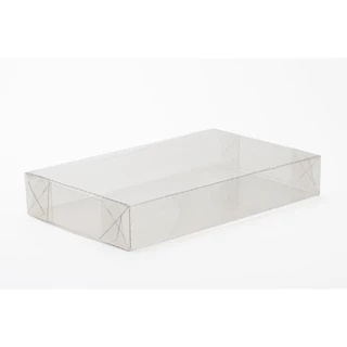25 Caixas De Acetato Transparente 13,5x7x2,5 Cx Pet L40-t