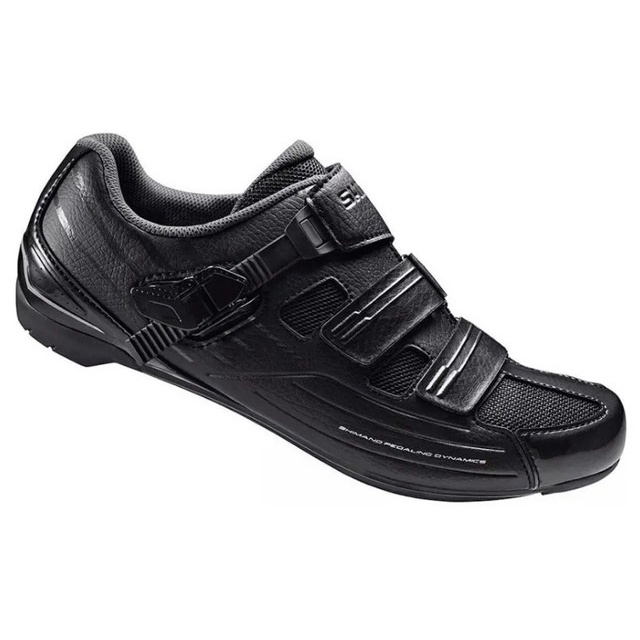 Sapatilha Ciclismo Shimano Rp3 Sh-rp300 Preta Tamanho 46 Europa 44