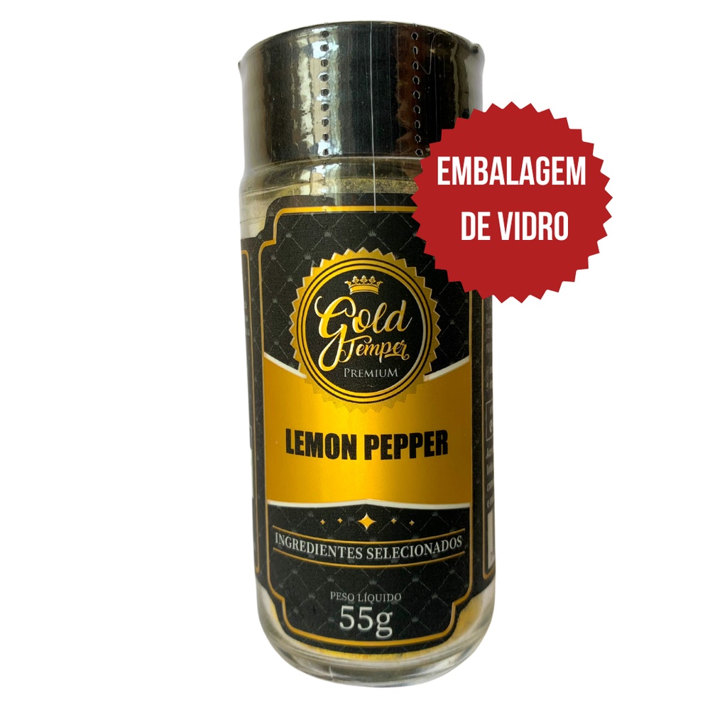 Tempero Lemon Pepper 55g Gold Temper Shopee Brasil
